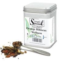 Orange Hibiscus Refresher - Caffeine-Free Fruit and Herbal Tea