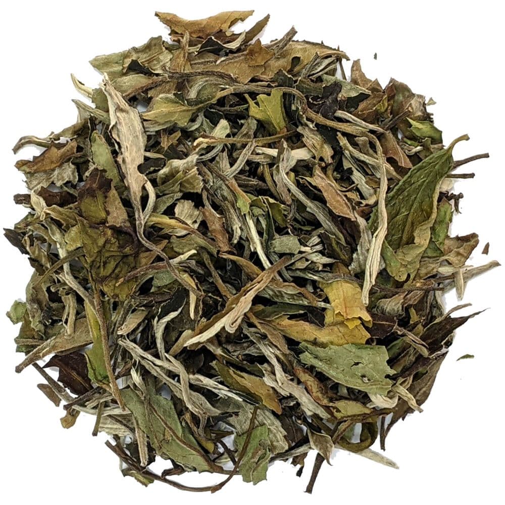 Mu Can Tea Pai Mu Tan Luxury White Loose Leaf Tea in Assorted Packs