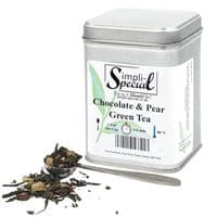 Choco Pear Loose Leaf Green Tea with Ginger