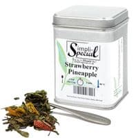 Strawberry and Pineapple Passion - Green and White Loose Leaf Tea