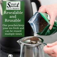 Strawberry and Pineapple Passion - Green and White Loose Leaf Tea