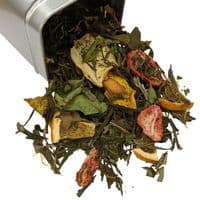 Strawberry and Pineapple Passion - Green and White Loose Leaf Tea