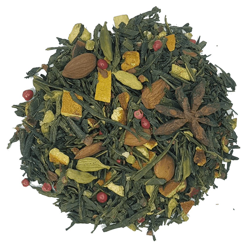 Winter Green Chai Sencha Loose Leaf Tea in Assorted Packs