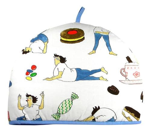 Yoga and Calories Tea Cosy