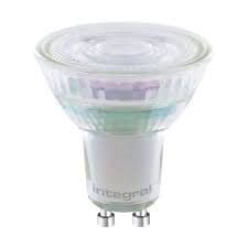 3.6w LED GU10 Cool White 4000k (dimmable) - 345 lumens - PACK OF 10