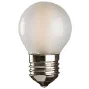 4w ES LED Golf Ball Opal Dimmable - 400 lumens