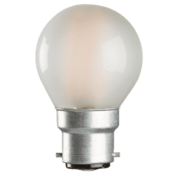 5w BC LED Golf Ball Opal Dimmable - 400 lumens - PACK OF 10