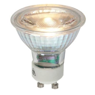 5w  Eco LED GU10 Warm White 3000k 345 lumens (non dimmable)