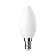 5w SES (E14) LED Candle Bulb Opal Dimmable - 400 lumens