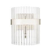 Alexa Wall Light in Polished Chrome with Glass Rod Decoration - Laura Ashley LA3691060-Q