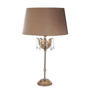 Amarilli Table Lamp in a Bronze/Gold Patina Finish and Co-ordinating Shade - ELSTEAD AML/TL BRZ