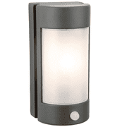 Amersham Outdoor PIR Wall Light in a Graphite Finish - IP44 Rated