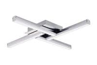 Badger 4 Light LED Bathroom Fitting in a Polished Chrome Finish IP44