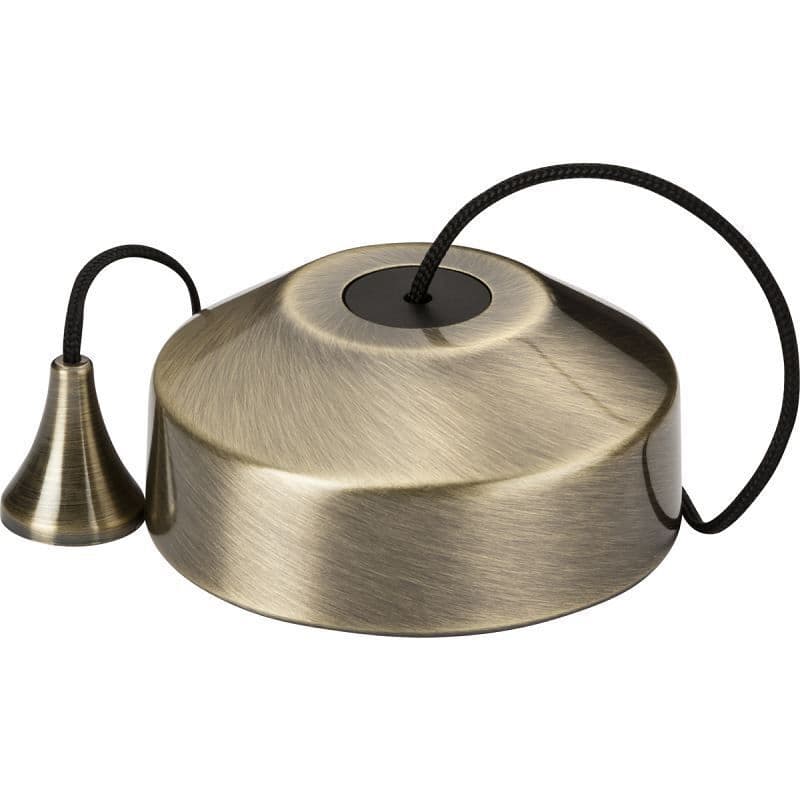Bathroom Pull Cord Switch in an Antique Brass Finish