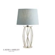 Beckworth Large Table Lamp in Polished Chrome and Glass (BASE ONLY) - Laura Ashley LA3688858-Q