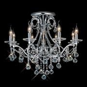 Bickerton 8 Light in Polished Chrome and Crystal