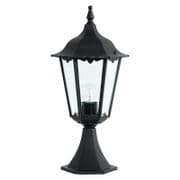 Burford Outdoor Pedestal in a Black Finish IP44 - ENDON 76549
