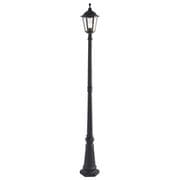 Burford Outdoor Post in a Black Finish IP44 - ENDON 76551