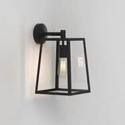 Calvi 305 Outdoor Wall Lantern in Black with Clear Glass IP23 - astro 1306011 * SALE - ONE ONLY *