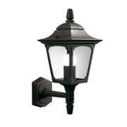 Chapel Mini Up Lantern in Die-Cast Aluminium finished in Black IP44 - ELSTEAD CPM1 BK