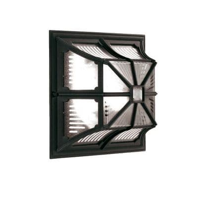 Chapel Porch Lantern in Die-Cast Aluminium finished in Black IP44 - ELSTEAD CP12 BK