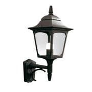 Chapel Up Lantern in Die-Cast Aluminium finished in Black IP44 - ELSTEAD CP1 BK
