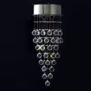 Churton Wall Light in Polished Chrome and Crystal