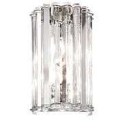 Crystal Skye Wall Light in Polished Chrome and Crystal IP44 - KICHLER KL/CRSTSKYE2