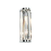 Crystal Wall Light in Polished Chrome and Crystal IP44 - SAXBY 39629
