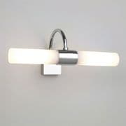 Dayton IP44 Bathroom Double Wall Light in Polished Chrome - astro 1044001