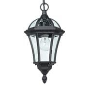 Drayton Outdoor Hanging Porch Lantern in Black IP44 Rated - ENDON YG-3503