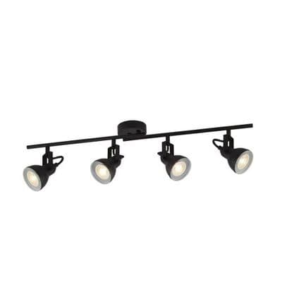 Focus 4 Light Spot Light Bar in a Black Finish - SEARCHLIGHT 1544BK