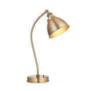Franklin Task/Table Lamp in an Antique Brass Finish - ENDON 98747