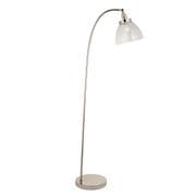 Hansen Floor Lamp in Polished Chrome with a Glass Shade - ENDON 97591