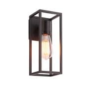 Herbert Outdoor Wall Light in a Textured Black Finish IP44 Rated - ENDON 91993