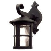 Hereford Plain Down Lantern in Die-Cast Aluminium finished in Black IP43 - ELSTEAD BL21