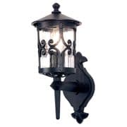 Hereford Up Lantern in Die-Cast Aluminium finished in Black IP23 - ELSTEAD BL10