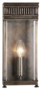 Holborn Single Solid Brass Lantern in a Dark Bronze Finish IP44 - ELSTEAD HL7/S DB