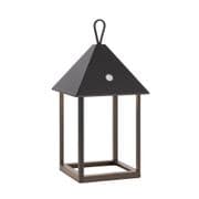 Hoot Medium Outdoor Re-Chargeable LED Table Lamp in a Matt Black Finish - ENDON 106789