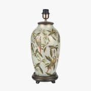 Jenny Worrall Parrot and Palm Glass Lamp - JW80