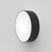 Kea 250 Round LED Outdoor Wall Light/Flush Fitting in a Black Finish IP65 - astro 1391004