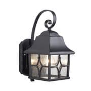 Kent Lantern in Cast Aluminium finished in Black IP44 - ELSTEAD KENT