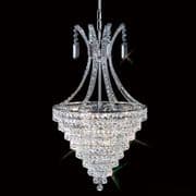 Kenyon 8 Light Pendant in Polished Chrome and Crystal