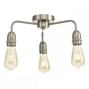 Kiefer 3 Light Fitting in a Satin Chrome Finish - där KIE5346