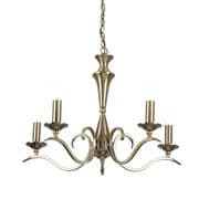 Kora 5 Light Fitting in Antique Brass - ENDON KORA-5AB