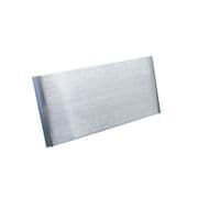 Langford 12W LED Linear Up & Down Wall Light in a Brushed Aluminium Finish