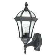 Ledbury Outdoor Wall Lantern in a Black Finish IP44 - GARDEN ZONE GZH/LB1