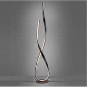 Leipzig LED Floor Lamp in a Bronze Finish