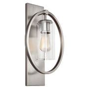 Marlena Wall Light in Polished Chrome and a Clear Glass Shade - FEISS FE/MARLENA1 CH