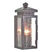 Matlock Wrought Iron Half Lantern in an Old Bronze Finish IP43 - ELSTEAD MATLOCK